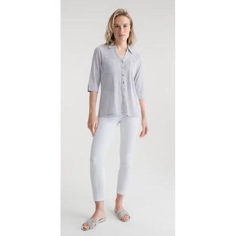 Marble Women’s Blouse Silver | 7844 106