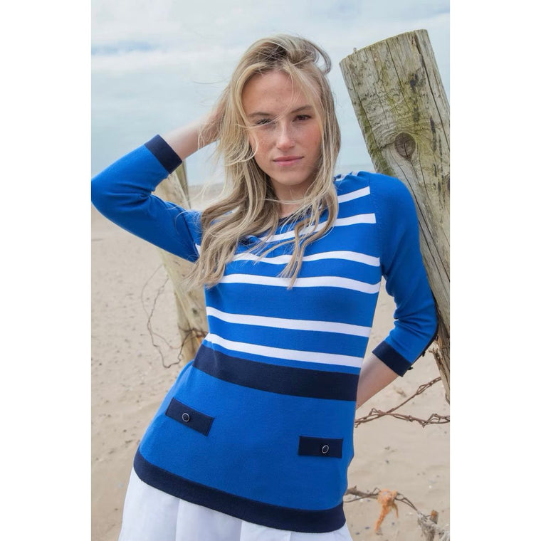 Marble Women’s Sweater Colbalt | 6501 153