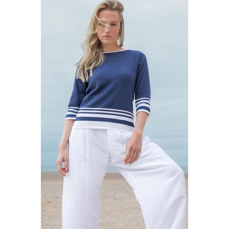 Marble Women’s Sweater Navy | 7826 103