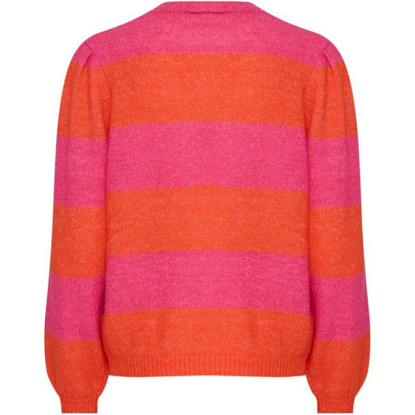 Ichi Women’s Ihdusty LS Stripe Top | Pink Yarrow