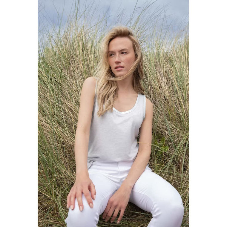 Marble Women’s Vest Top Silver | 6950 106