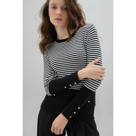 Marble Women’s Jumper Stripe | 7517 104