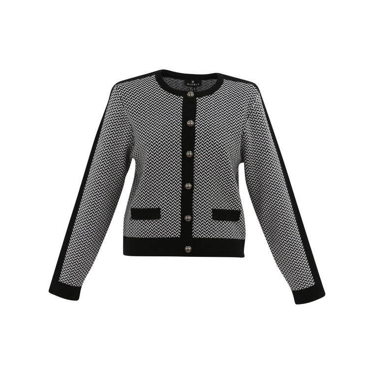 Marble Women’s Cardigan Black | 7624 101