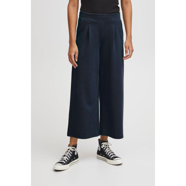 Ichi Women’s Trousers Total Eclipse | Ihkate Sus Wide Pants