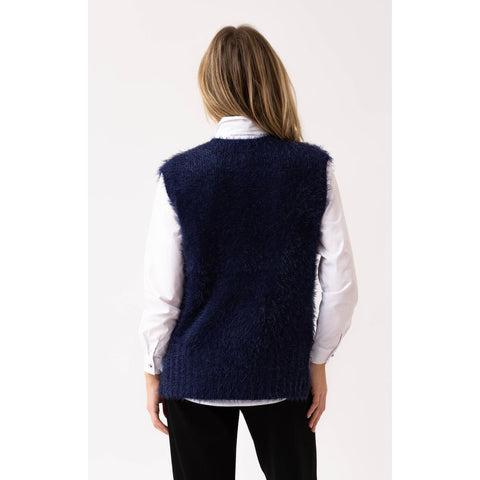 Marble Women's Tank Top Navy | 7140 103