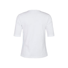 Sunday Women's T-shirt with Diamanté trim | 6574 6000 10 White