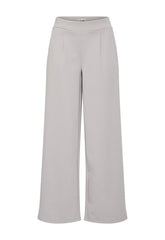 Ichi Women’s Trousers Long Opal Grey | Ihkate Sus Wide PA2