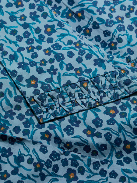 Seasalt Womens Ysella Top| Flax Flower Horizon