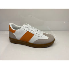 Shoes Women’s Lace Up Trainers | Orange 2387