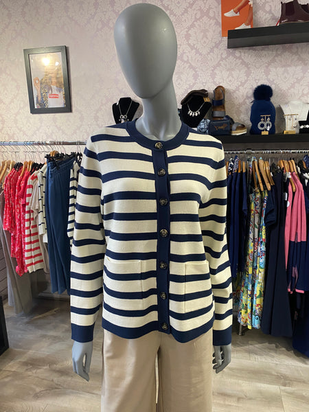 Ichi Women’s Ihboston CA5 Pullover | Birch Navy