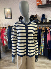 Ichi Women’s Ihboston CA5 Pullover | Birch Navy