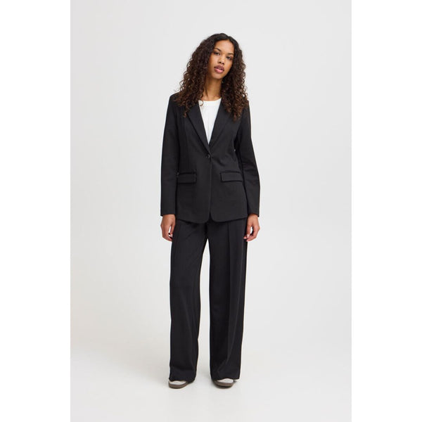 Ichi Women’s Ihkate Long BL4 Blazer | Black