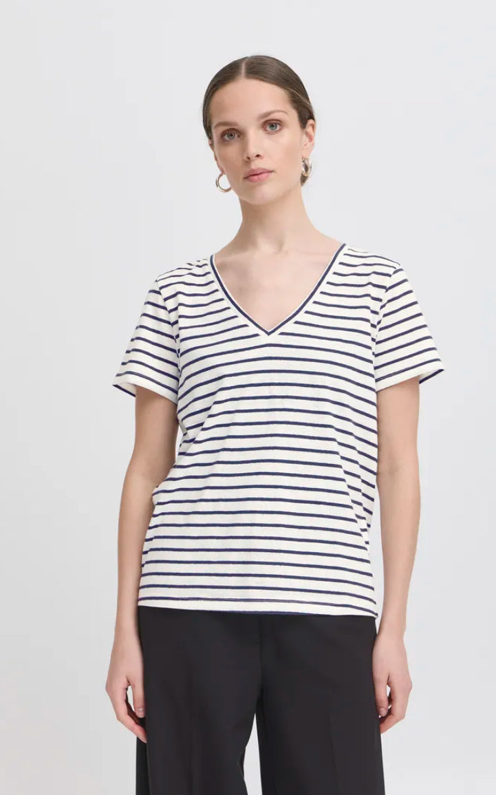 Ichi Women’s Ihyulietta SS12 | Total Eclipse Stripe
