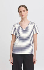 Ichi Women’s Ihyulietta SS12 | Total Eclipse Stripe