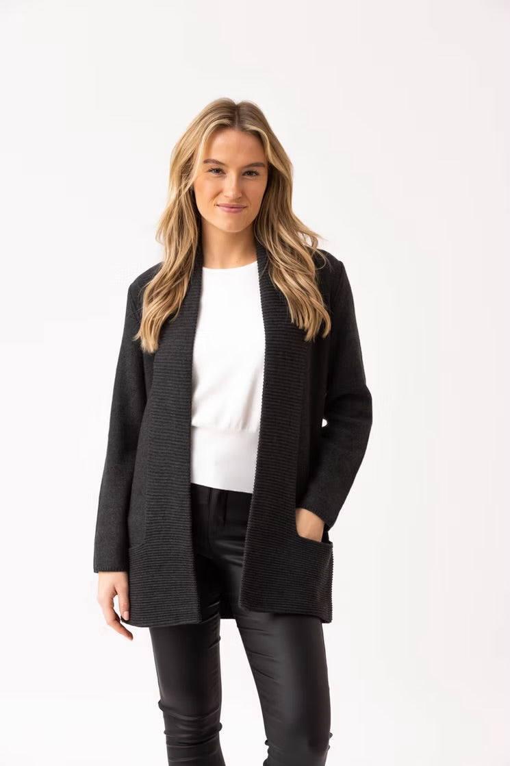 Marble Women’s Cardigan Charcoal | 6391 105