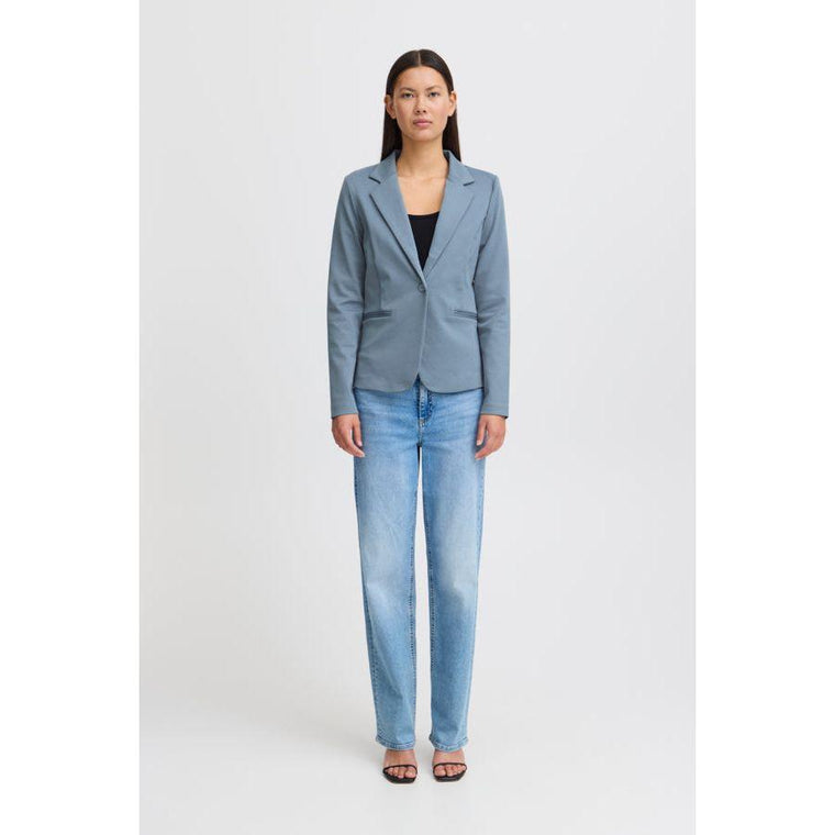 Ichi Women’s Ihkate Blazer  | Blue Mirage