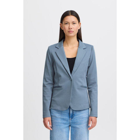 Ichi Women’s Ihkate Blazer  | Blue Mirage