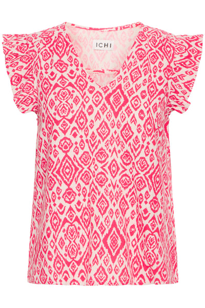 Ichi Women’s Ihlinno TO2 Top | Geranium Diamond