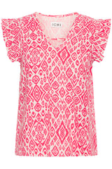 Ichi Women’s Ihlinno TO2 Top | Geranium Diamond