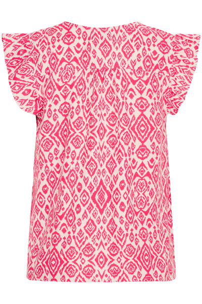 Ichi Women’s Ihlinno TO2 Top | Geranium Diamond