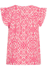 Ichi Women’s Ihlinno TO2 Top | Geranium Diamond