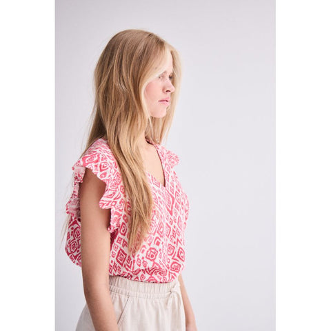 Ichi Women’s Ihlinno TO2 Top | Geranium Diamond