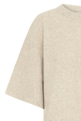 Ichi Women’s Ihdasila SS Pullover | Oatmeal Melange