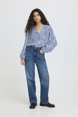 Ichi Women’s Ihmarrakech AOP SH5 - Sodalite B