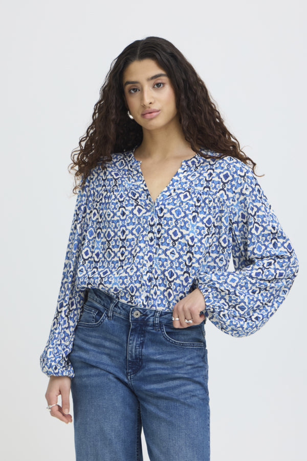 Ichi Women’s Ihmarrakech AOP SH5 - Sodalite B