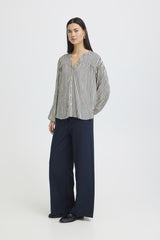 Ichi Women’s Ihmarrakech AOP SH5 - Total Eclipse