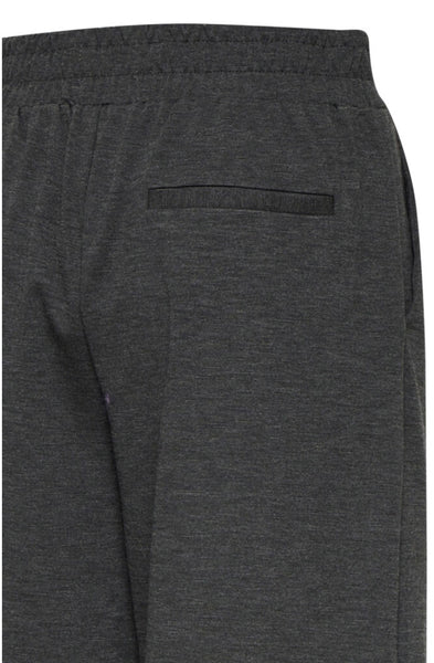 Ichi Women’s Trousers Long Dark Grey Melang | Ihkate Sus Wide PA2