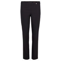 Robell Women's Trousers Marie with side detailed stud | 51532 5499 | Col - 90 Black