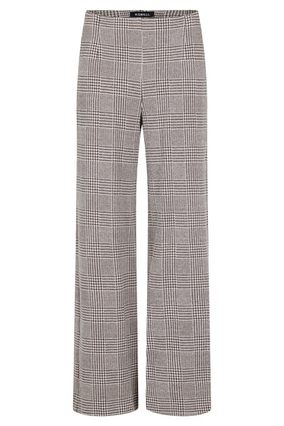 Robell Checkered pants on a white background