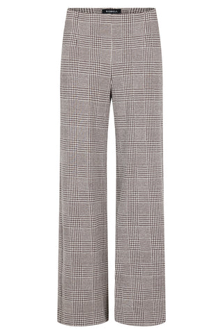 Back of Robell Checkered pants on a white background