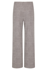 Back of Robell Checkered pants on a white background