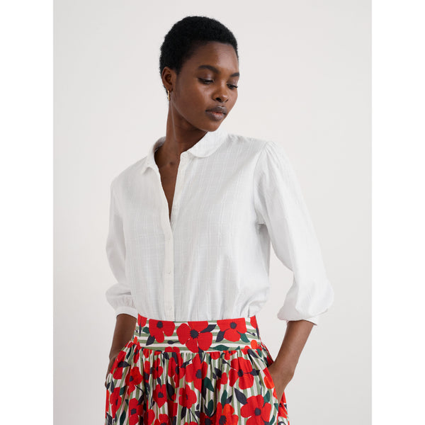 Seasalt Womens Hope Cottage Blouse II - Salt