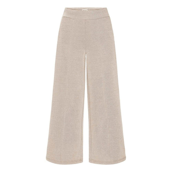 Ichi Women’s Trousers Long Sepia Tint - Ihkate Pique PA3