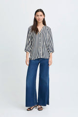 Ichi Women’s Ihmarrakech Shirt | Total Eclipse