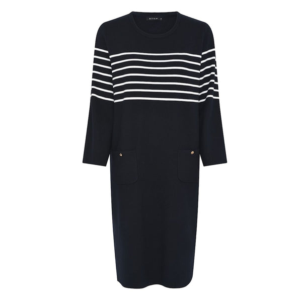 Micha Women’s Dress Navy/White| 115 950
