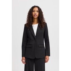 Ichi Women’s Ihkate Long BL4 Blazer | Black