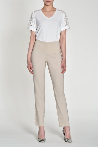 Robell Women’s Trousers Marie 09 73cm | 51412 5499 Col 14 Beige