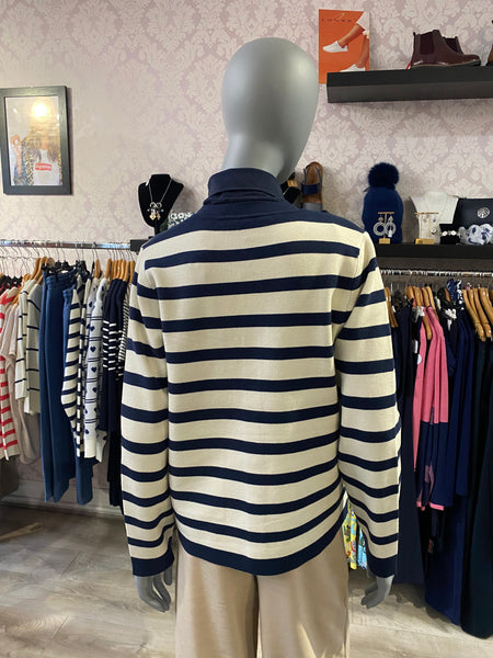 Ichi Women’s Ihboston CA5 Pullover | Birch Navy