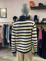 Ichi Women’s Ihboston CA5 Pullover | Birch Navy