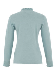 Dolcezza Women’s Sea Foam Turtleneck Jumper | 75309