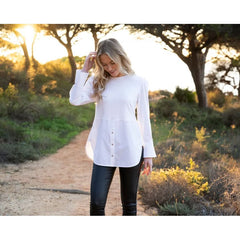 Marble Women’s Blouse White | 8147 102
