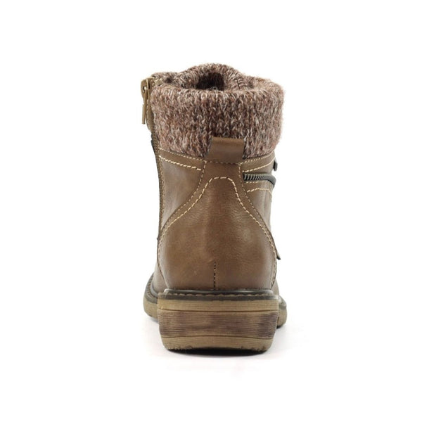 Lunar Women's Benson Waterproof Ankle Boot | Taupe GLB090TP3