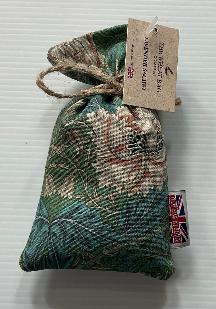The Wheatbag Company Women’s Lavender Sachet |William Morris HoneysuckleSeaspray