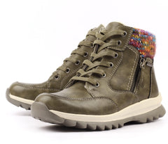 Lunar Women’s Buttermere Waterproof Ankle Boots | Olive GLB115OL