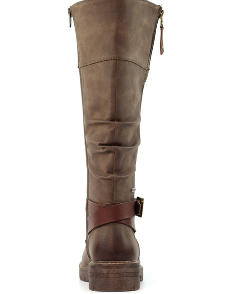 Lunar Women’s Margo Waterproof Long Boots | Brown GLR121