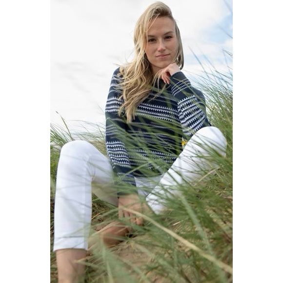 Marble Women’s Sweater Navy | 7896 103